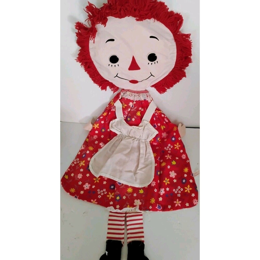 Vintage Simon Simple Originals Raggedy Ann Pajama Bag Doll Laundry Holder